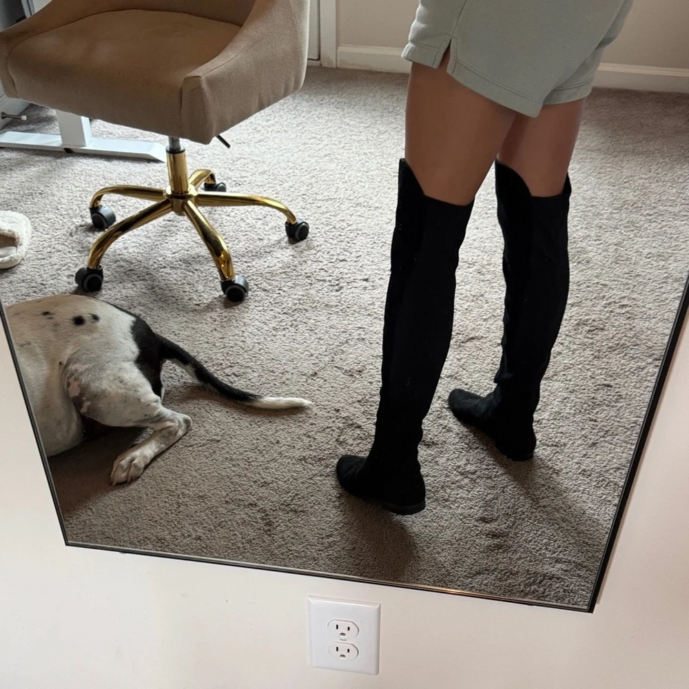 Black Over-the-Knee Boots